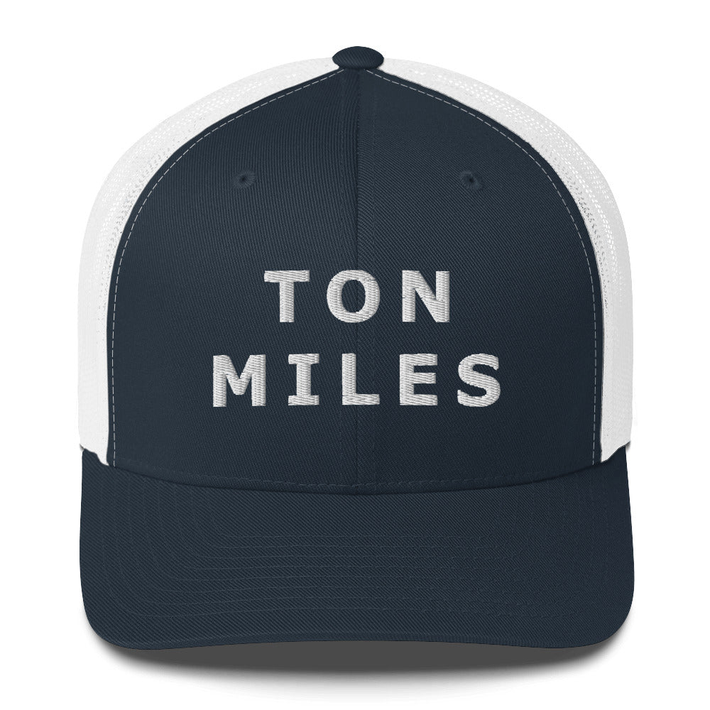 Ton Mile Fan Trucker Hat, American style